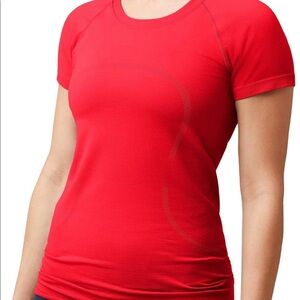 Red lululemon swiftly tech
